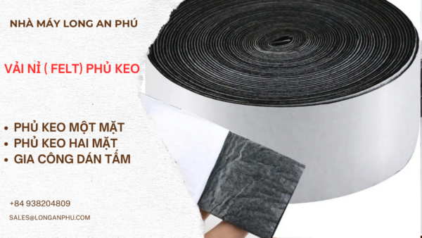 Gia công phủ keo dính (Sticker) trên vải