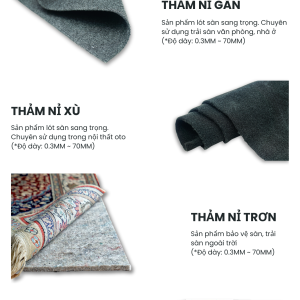 Sản phẩm ngành thảm